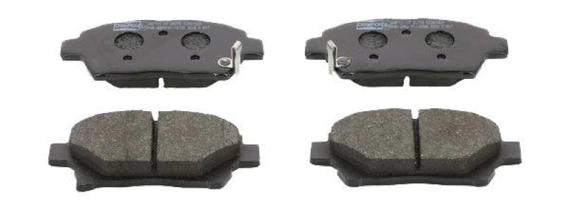 Image of CHAMPION 572618CH Brake pad set with acoustic wear warning Brake Pad Set,disc brake (402)