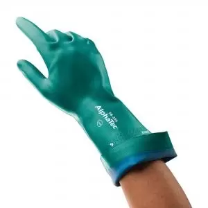Image of Ansell Alphatec 58-335 Glove Green Size 10 XL