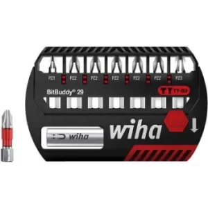 Image of Wiha 42098 Bit set 8 Piece Pozidriv