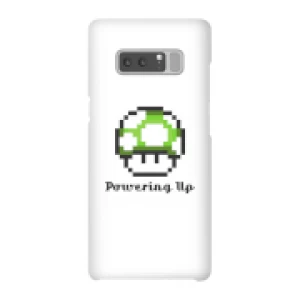 Image of Nintendo Super Mario Powering Up Phone Case - Samsung Note 8 - Snap Case - Gloss