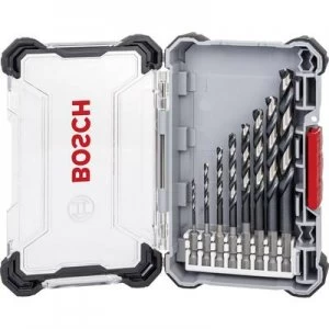 Image of Bosch Accessories 2608577146 HSS Metal twist drill bit set 8 Piece DIN 338 1/4 (6.3 mm) 1 Set