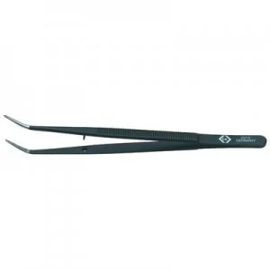 image of C.K. T2315 Precision tweezers Pointed, curved, fine 150 mm