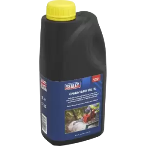 image of Sealey Chainsaw Chain Oil 1l