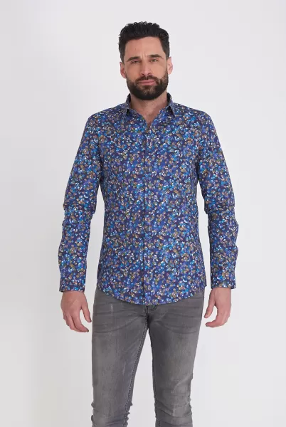 Paisley Print Long Sleeve Shirt