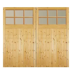 Image of Side Hung Garage Door Pair H2134mm W2134mm
