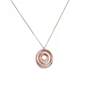 Image of Ladies Calvin Klein PVD rose plating Sumptuous Necklace