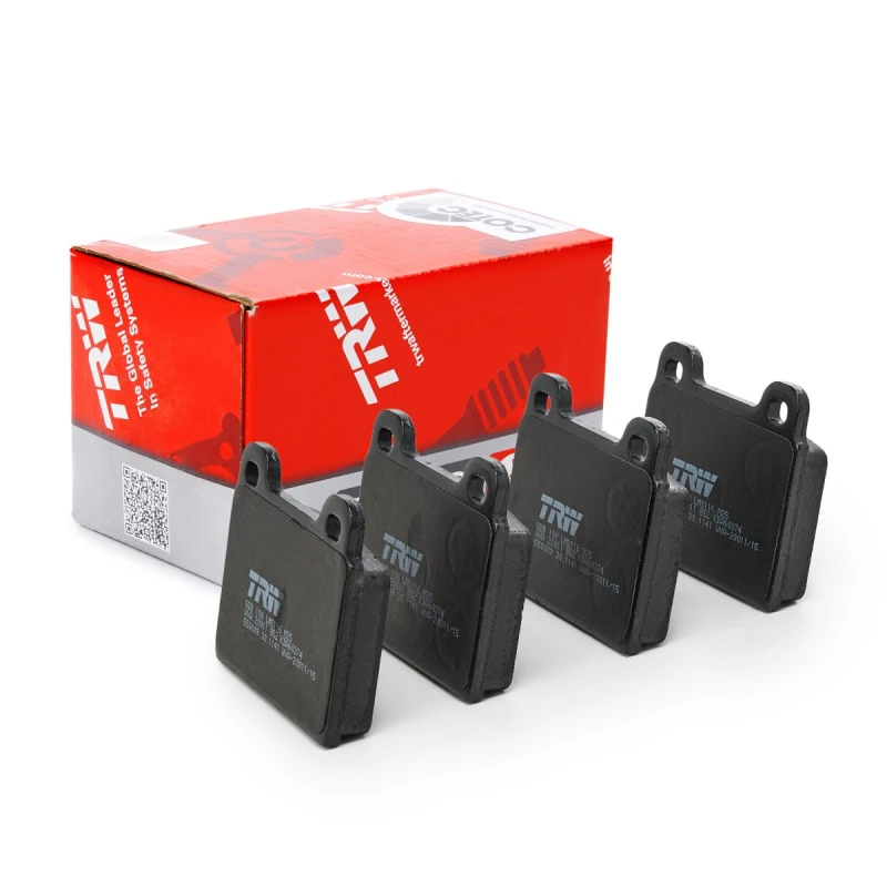 Image of TRW GDB100 Brake pad set not prepared for wear warning indicator Brake Pad Set,disc brake (402)