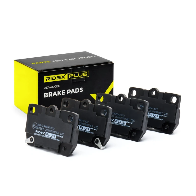 Image of RIDEX PLUS Brake pad set RIDEX PLUS 402B0493P
