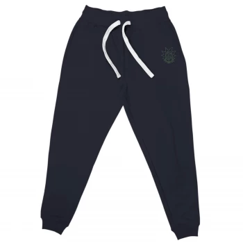 Image of Rick and Morty Rick Embroidered Unisex Joggers - Navy - XL