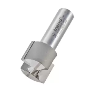 Image of Trend Professional Two Flute Straight Router Cutter 25.4mm 19mm 1/2"