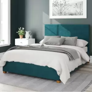 Image of Garland Plush Velvet Ottoman Bed Emerald