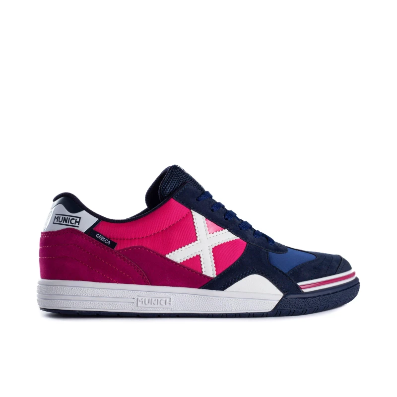 Image of Munich Gresca Indoor Football Shoes - Pink Pink 5.5