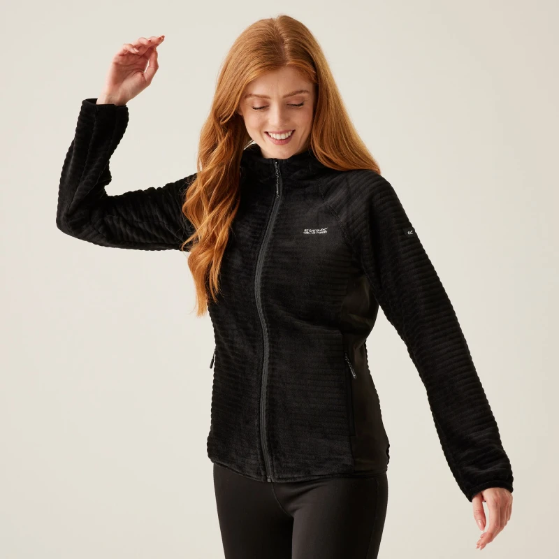 Image of Womens hooded fleece Regatta Endra Noir Female 48