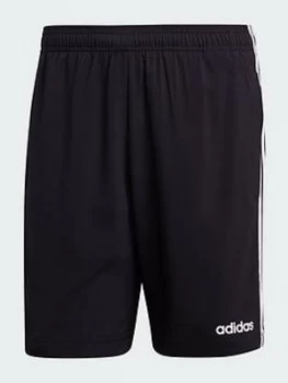 image of adidas Plus Size Essential 3-Stripe Chel, Black, Size 3XL, Men