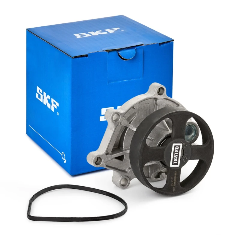 Image of SKF VKPC 88306 Water pump for V-ribbed belt use, with gaskets/seals Water Pump (1260)