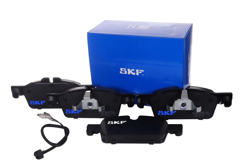 Image of SKF VKBP 80207 E Brake pad set incl. wear warning contact Brake Pad Set,disc brake (402)