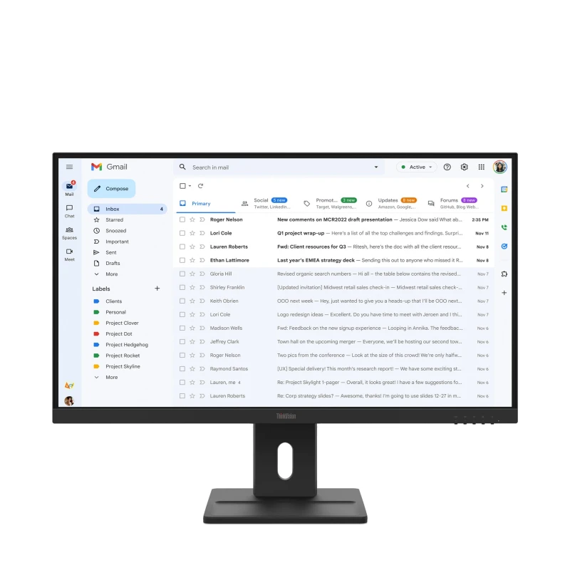 Image of Lenovo ThinkVision E27-40 Monitor 64BCMAT4UK