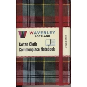 image of Caledonia: Waverley Genuine Tartan Cloth Commonplace Notebook (9cm x 14cm) : 17