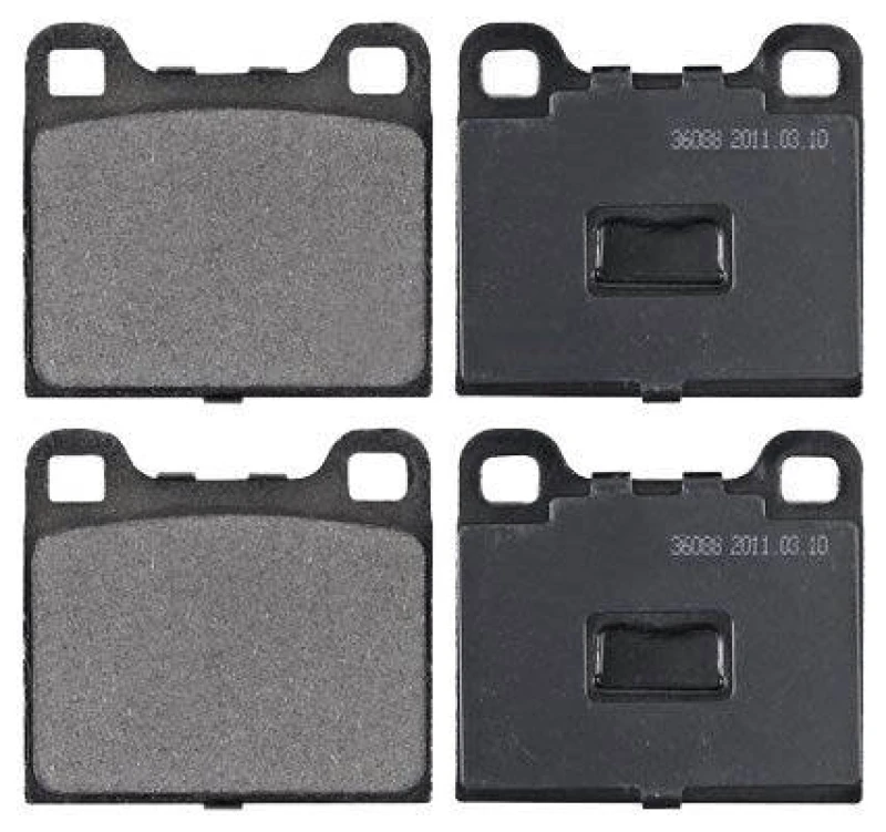Image of A.B.S. 36088 Brake pad set without integrated wear sensor Brake Pad Set,disc brake (402)