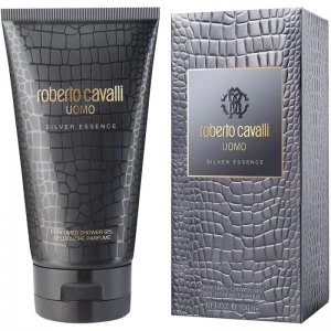 image of Roberto Cavalli Uomo Silver Shower Gel 150ml Body Products