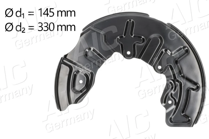 Image of Brake disc backing plate AIC 56583