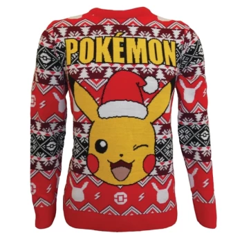 image of Pokemon - Pikachu Unisex Christmas Jumper Large