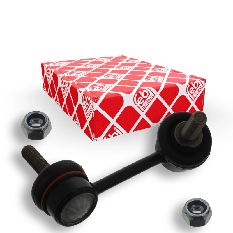 Image of FEBI BILSTEIN 39472 Anti-roll bar link with nuts Link Stabiliser (3229)