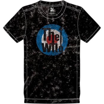 Image of The Who - Target Logo Unisex Large T-Shirt - Black