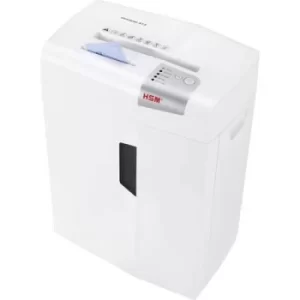 image of HSM shredstar X13 Document shredder Particle cut 4 x 37mm 23 l No. of pages (max.): 13 Safety level (document shredder) 4 Also shreds CDs, DVDs, Stapl