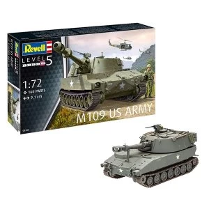 image of M109 US Army 1:72 Revell Model Kit