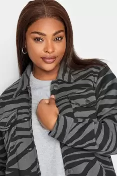 Zebra Print Shacket