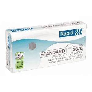 Image of Leitz Rapid Staples 26/6mm 24861800 (PK5000)