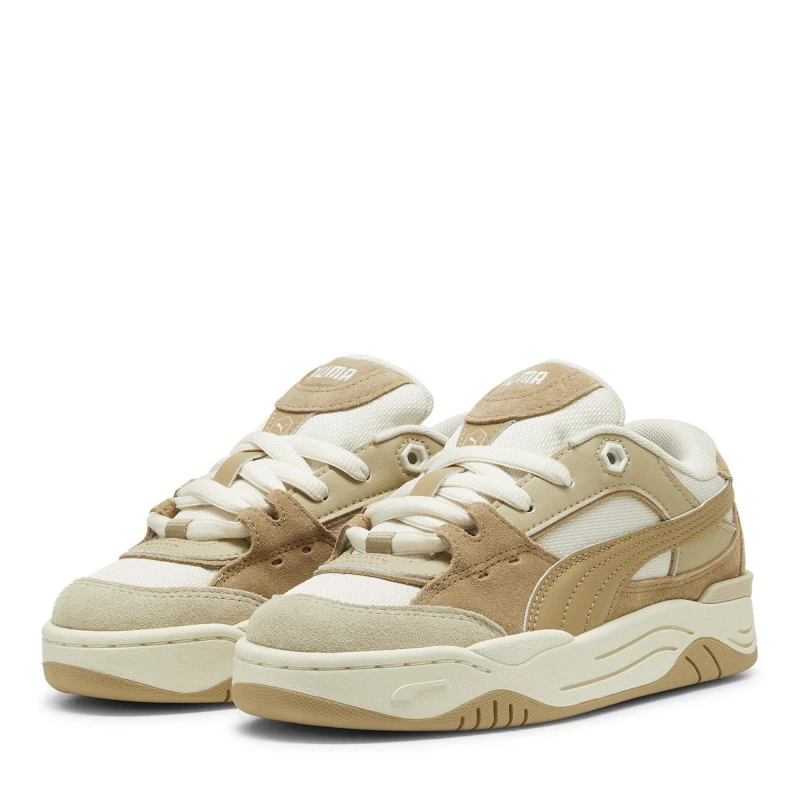 Image of Puma Unisex Kids Low-Top Trainers Tan/Tan unisex 3 (35.5)
