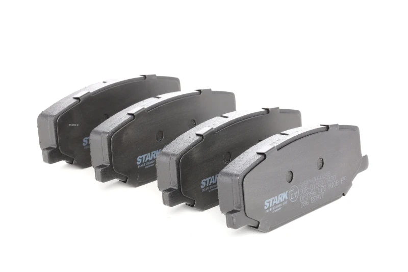 Image of STARK SKBP-0010248 Brake pad set Front Axle, excl. wear warning contact Brake Pad Set,disc brake (402)