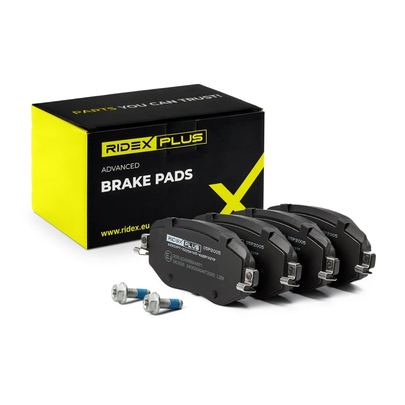 Image of RIDEX PLUS Brake pad set RIDEX PLUS 402B1337P