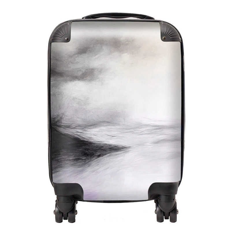 Image of Designer Luggage Isla Quinn: 00017 Suitcase in Grey Size: Large Grey Unisex Large