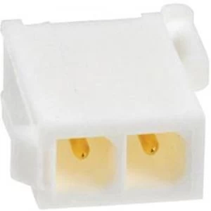 Image of Pin enclosure PCB Mini Universal MATE N LOK Total number of pins 2 TE Connectivity 1 770166 0 Contact spacing 4.14 mm