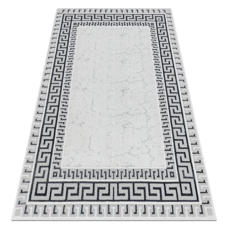 Image of RugsX Allure Rug in White Size: 120cm x 170cm White Unisex 120cm x 170 cm