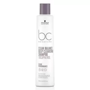 image of Schwarzkopf Professional Bonacure Clean Balance Cleansing Shampoo 250ml