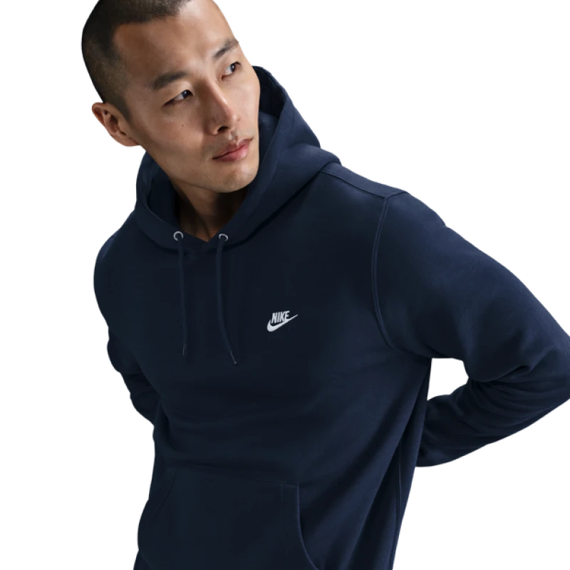 Image of Nike fleece Men Hoodies - Black - Size XL - Cotton Jersey