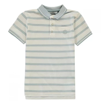 image of Henri Lloyd Stripe Polo Shirt - Surf