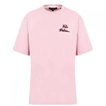 Image of Ted Baker Champa T Shirt - Dusky Pink