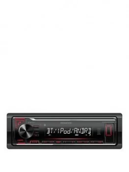 Image of Kenwood KMM Bt204 In Car Radio With Built In Bluetooth
