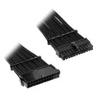 Image of BitFenix Alchemy 24-pin ATX extension 30cm, sleeved - black