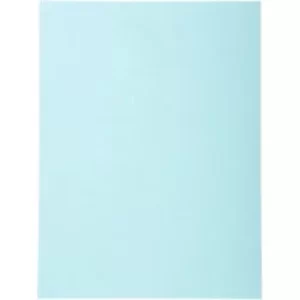 Image of Forever Square Cut Folders A4 Light Blue, 10 Packs of 50