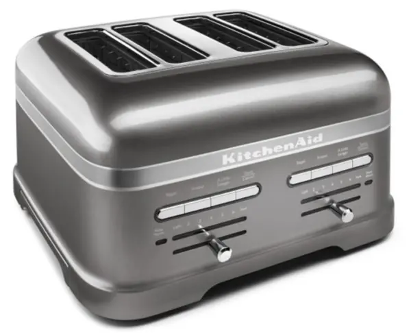 Image of KitchenAid Artisan 5KMT4205BMS 4 Slice Toaster