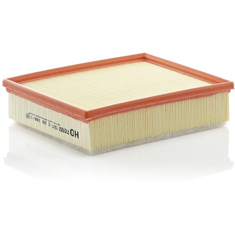 Image of MANN-FILTER C 26 168/1 Air filter Filter Insert, for dusty operating conditions Air Filter (8)