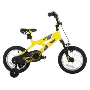 image of Jeep TR14 14" Wheel Junior Bike And Black