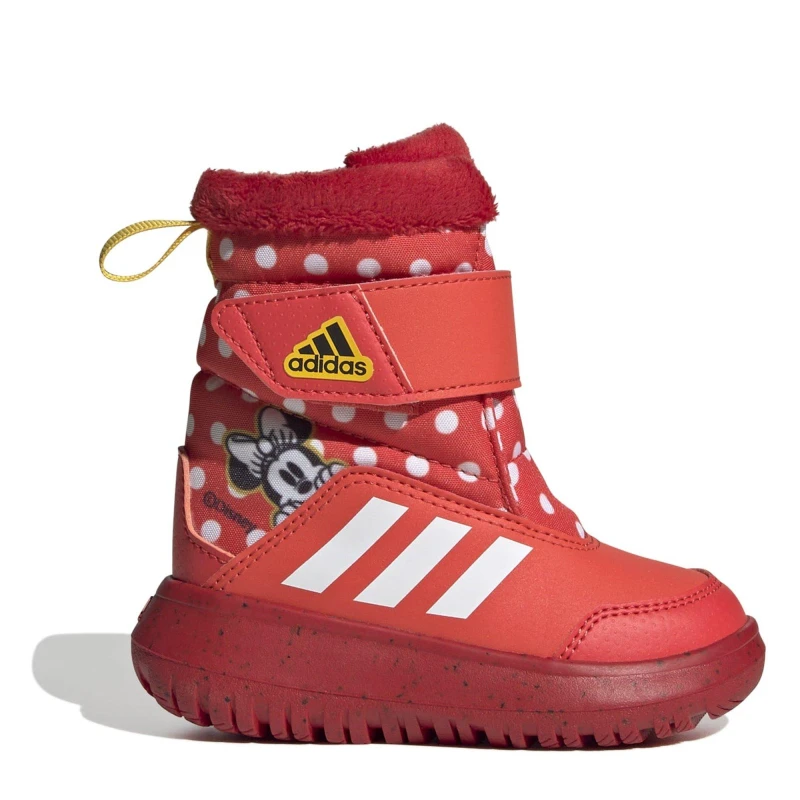 Image of adidas Winterplay x Disney Walking Shoes Infants - Red Red C4