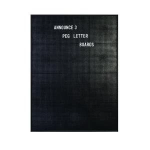 image of Announce Peg Letter Board 463x615mm 1ECON-3VCEC-KIT692